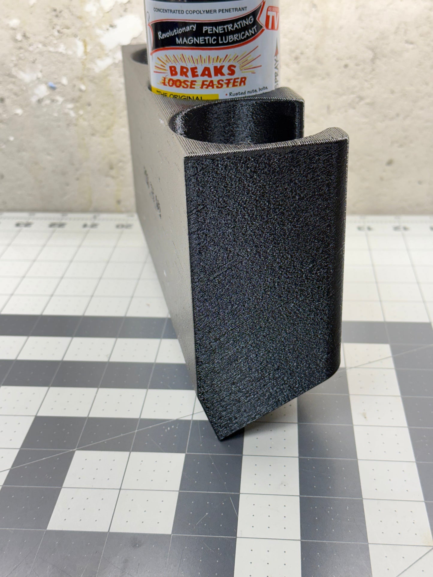 Triple Can Holder Magnetic Open Face