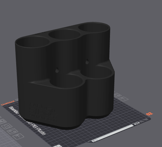 STL - 5 Spray Can Holder