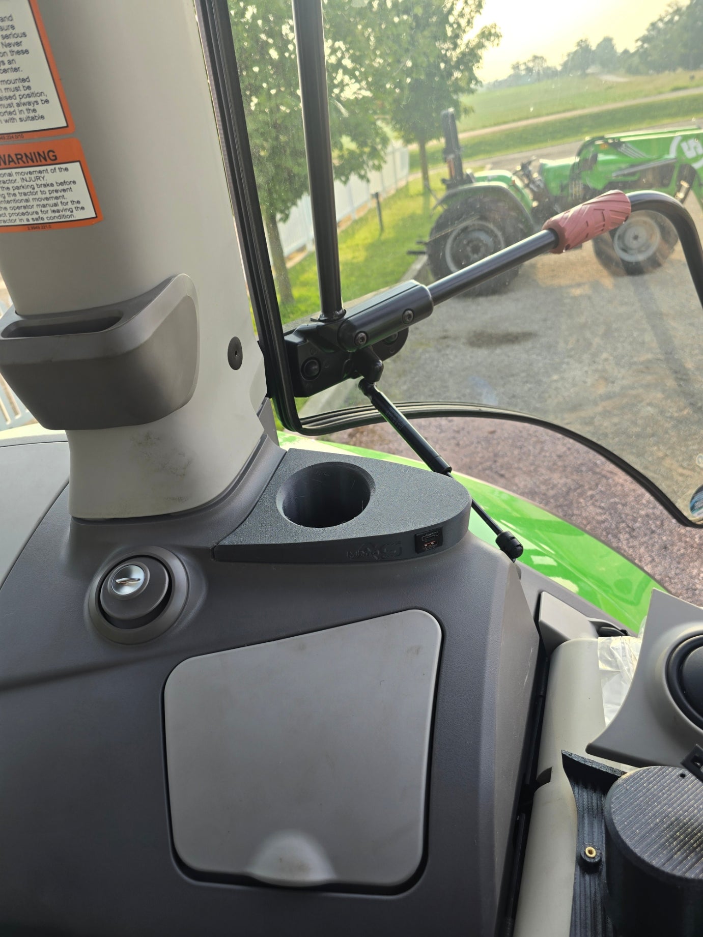 Deutz fahr replacement cup holder