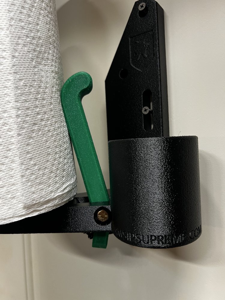 Pristine Pane Paper Towel And Window Cleaner Holder