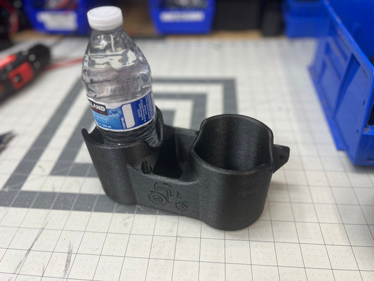 Twin Can Holder - Vertical Surface Mount