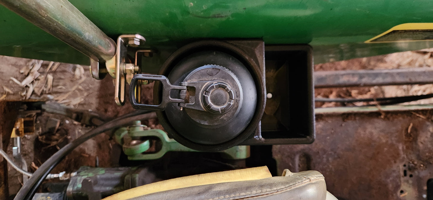 Inner Fender Mounted 5 and 3/8 Drink Holder With Bin