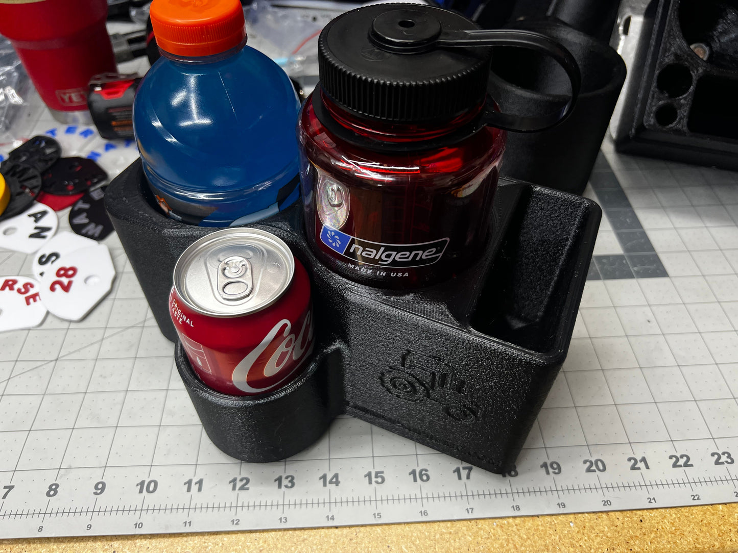 Dual Naglene And Pop Can Holder