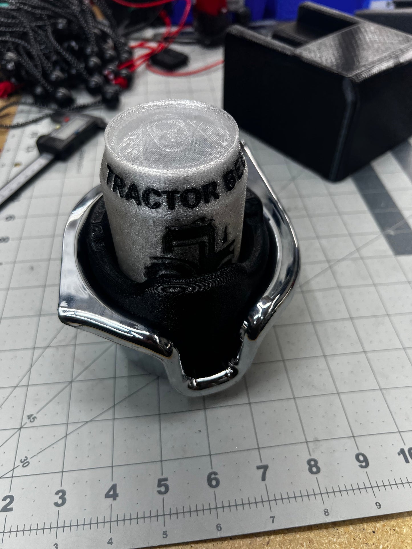 Peterbilt Can/Water Bottle Insert For Factory Cup Holder