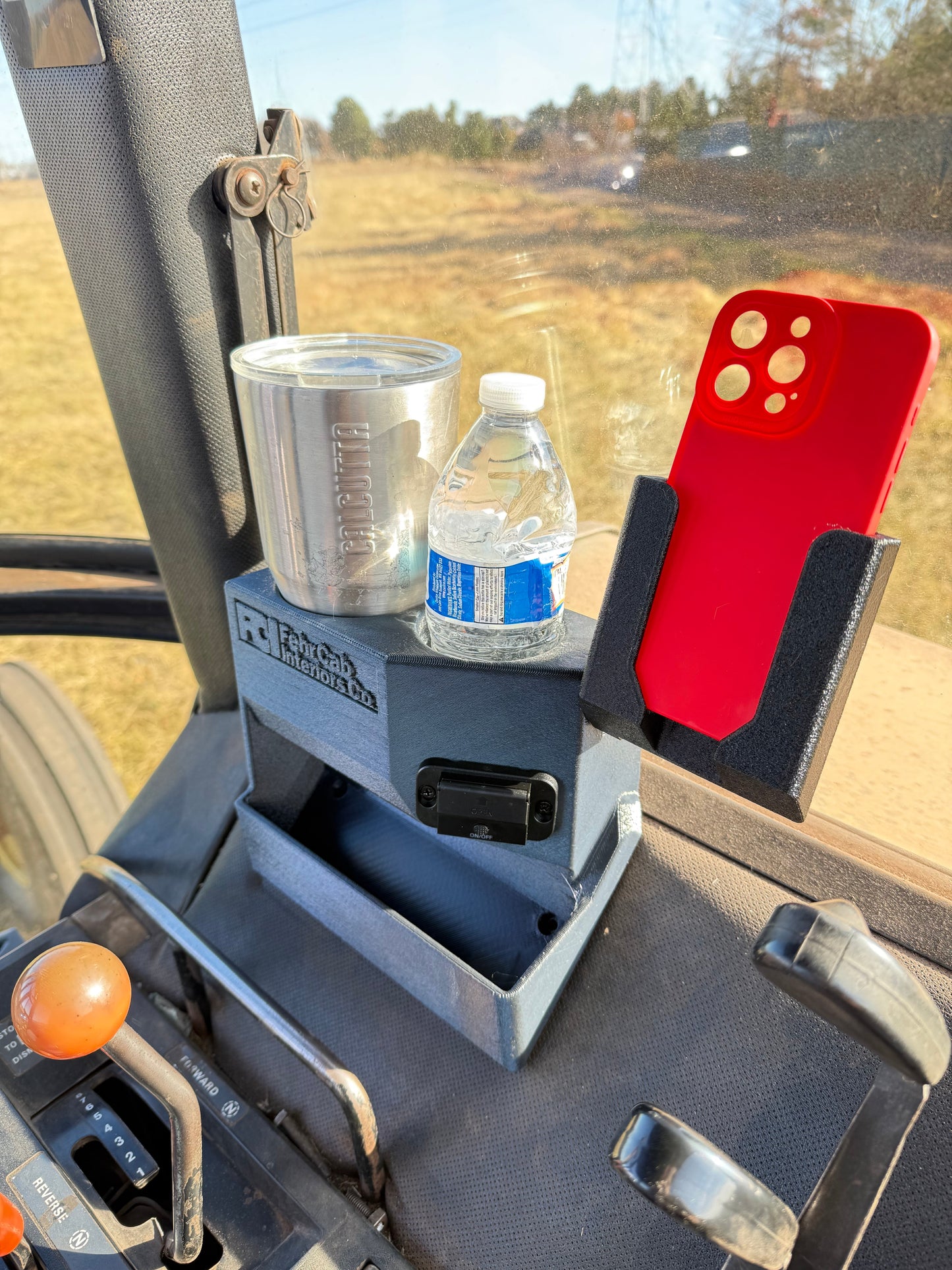 John Deere Sound-Gard 30 - 40 - 50  Series Cup Holder - New Edition