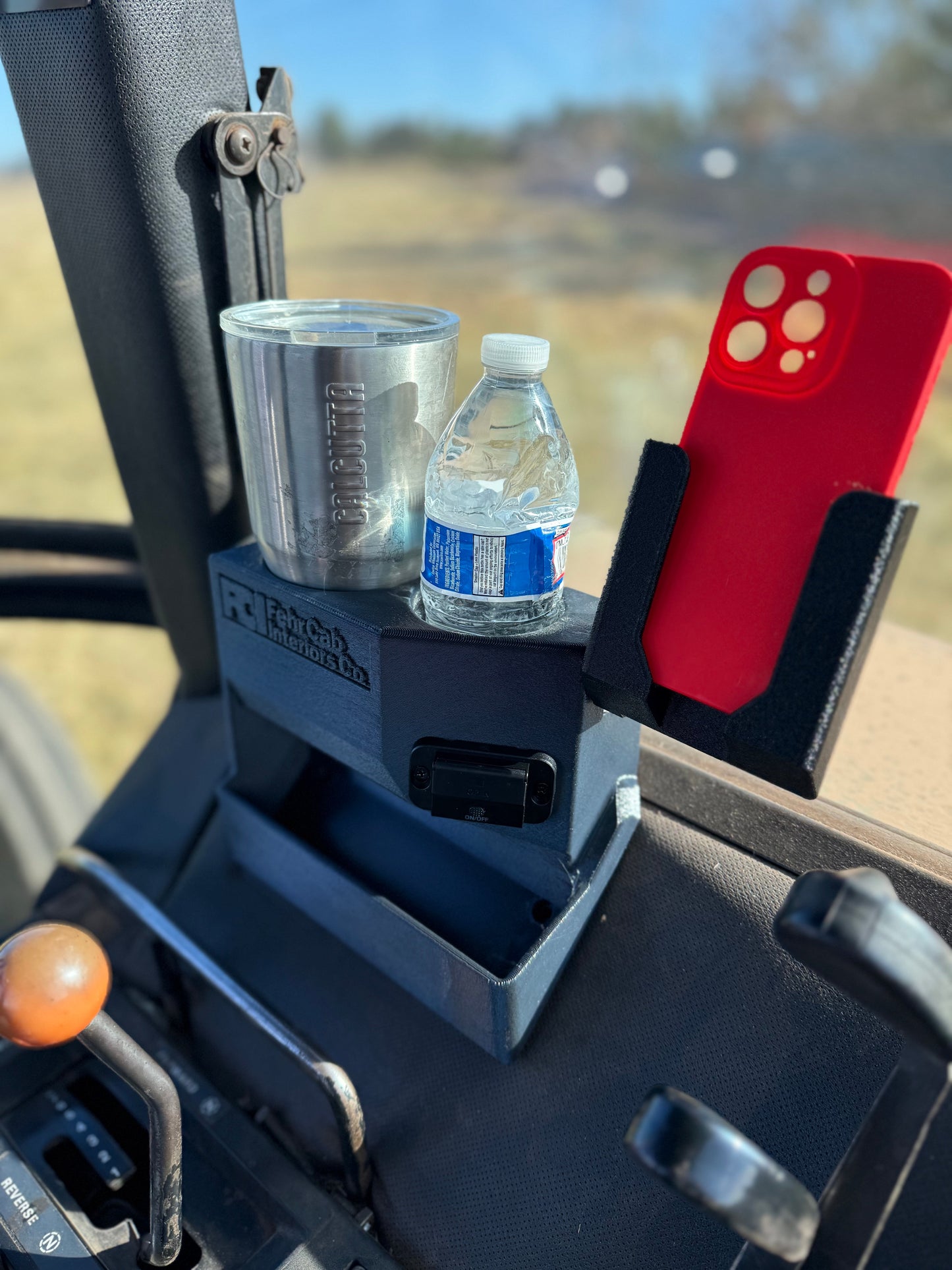 John Deere Sound-Gard 30 - 40 - 50  Series Cup Holder - New Edition