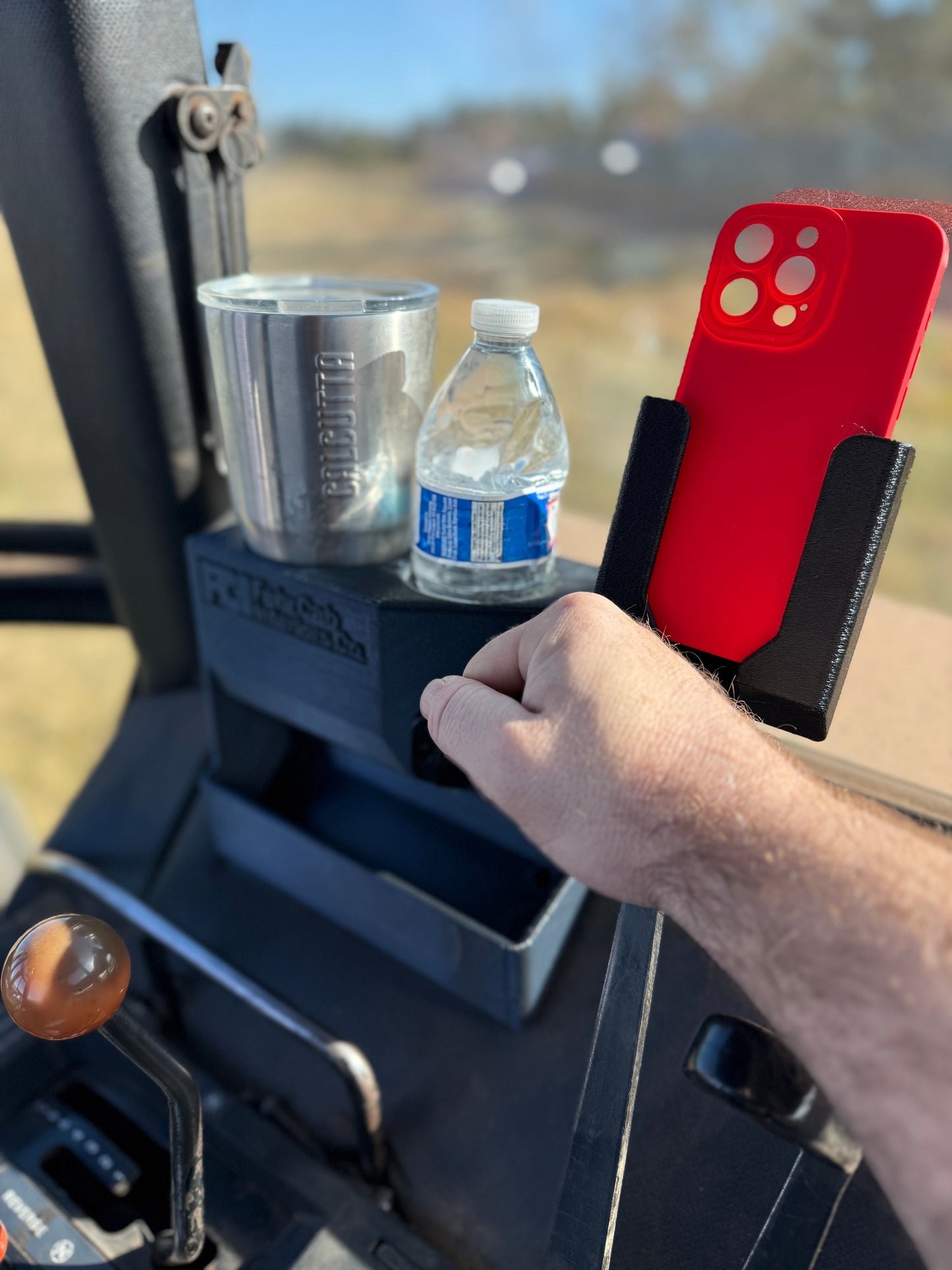 John Deere Sound-Gard 30 - 40 - 50  Series Cup Holder - New Edition