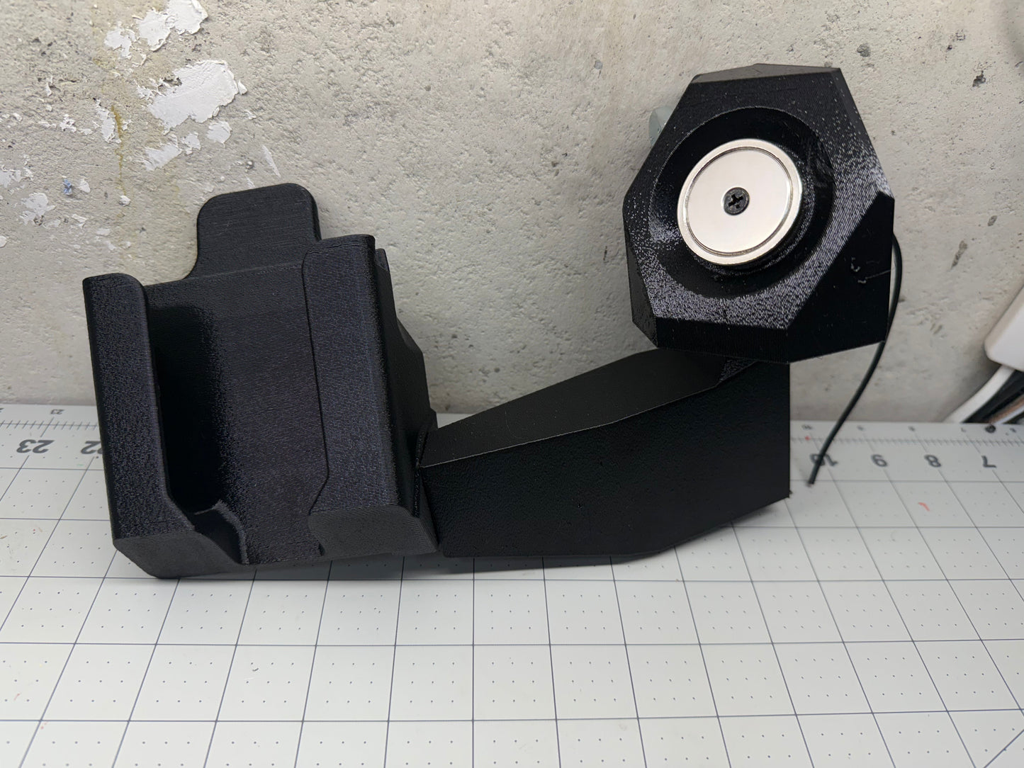 JD post mount phone/mic holder