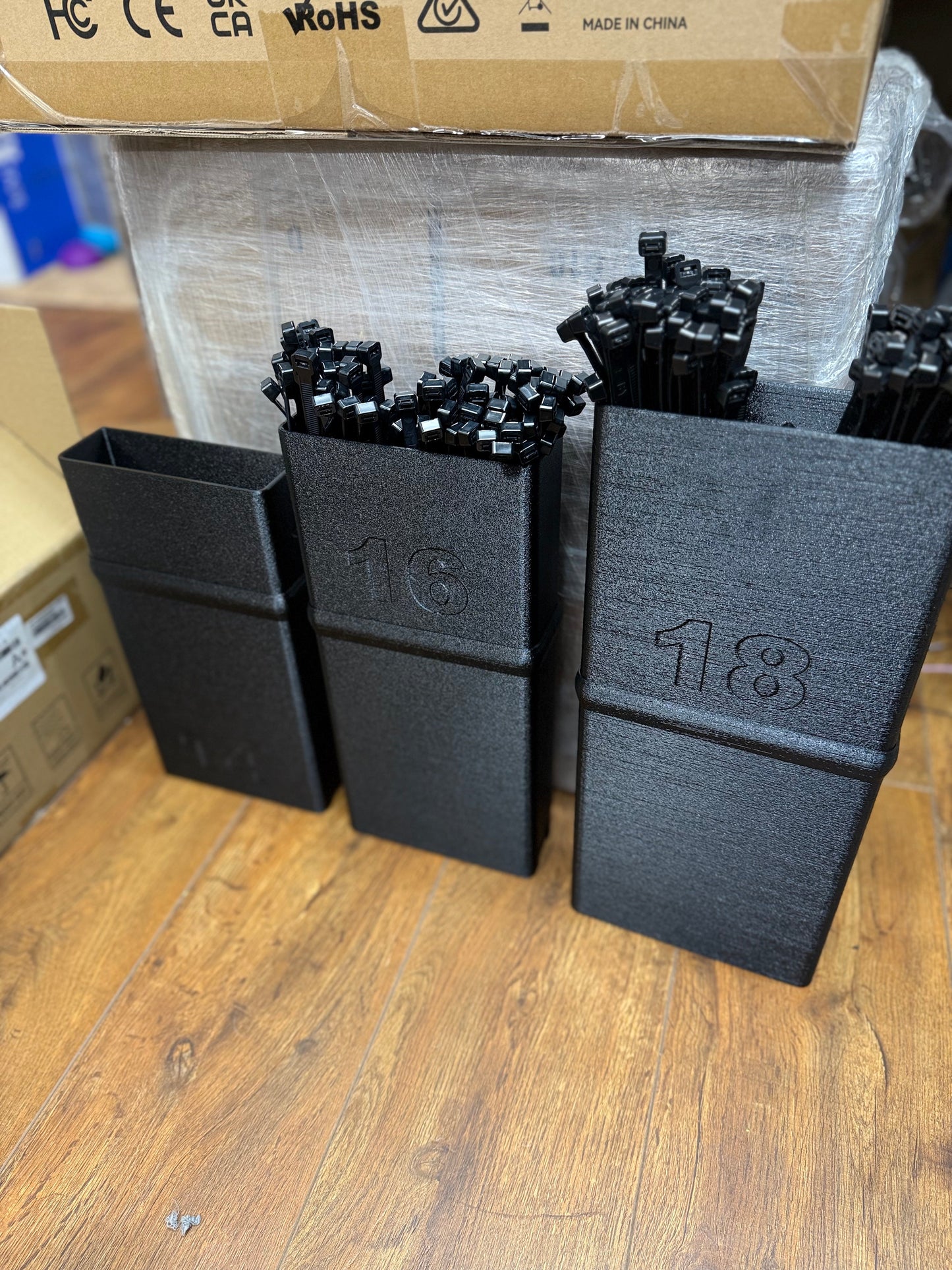 Snap Zip Tie Holders