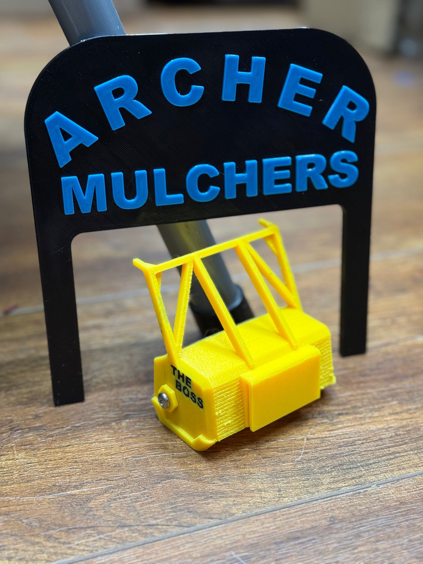 Archer Mulcher Boss Edition - Bruder Skid Loader Attachment