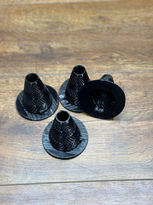 Fly Traps - 5 Gallon Bucket Worth (4 black pieces)