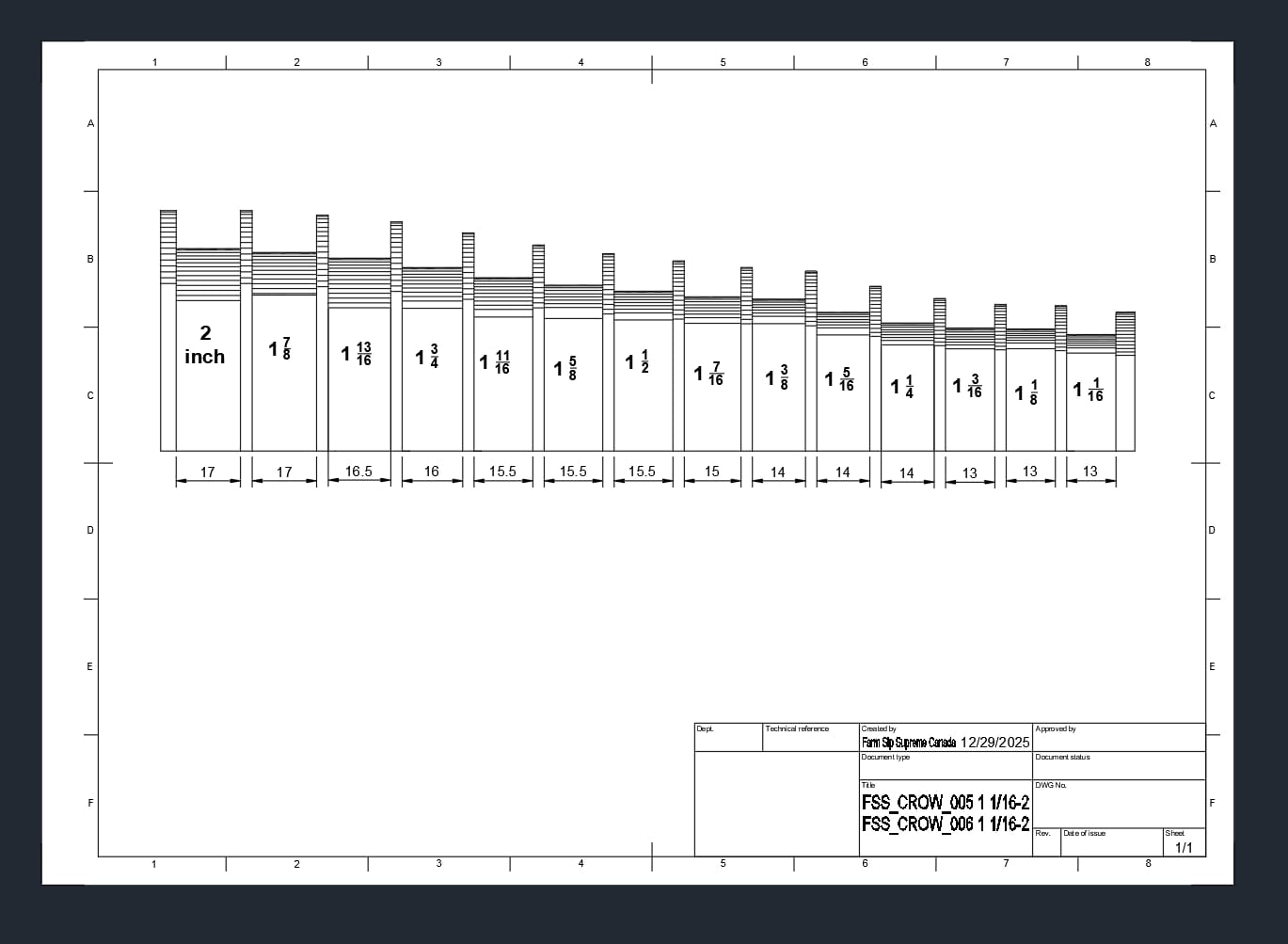 Crowfeet Wrench Organizer