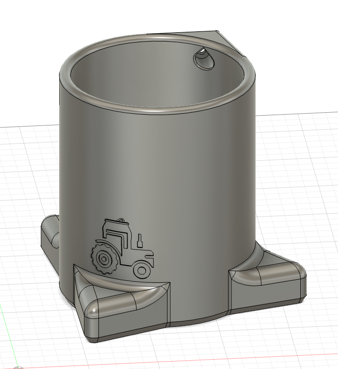 64 Oz Yeti Floor Holder