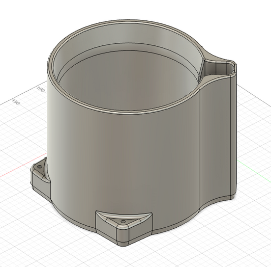 2 Gallon Spray Holder - Bolt Down