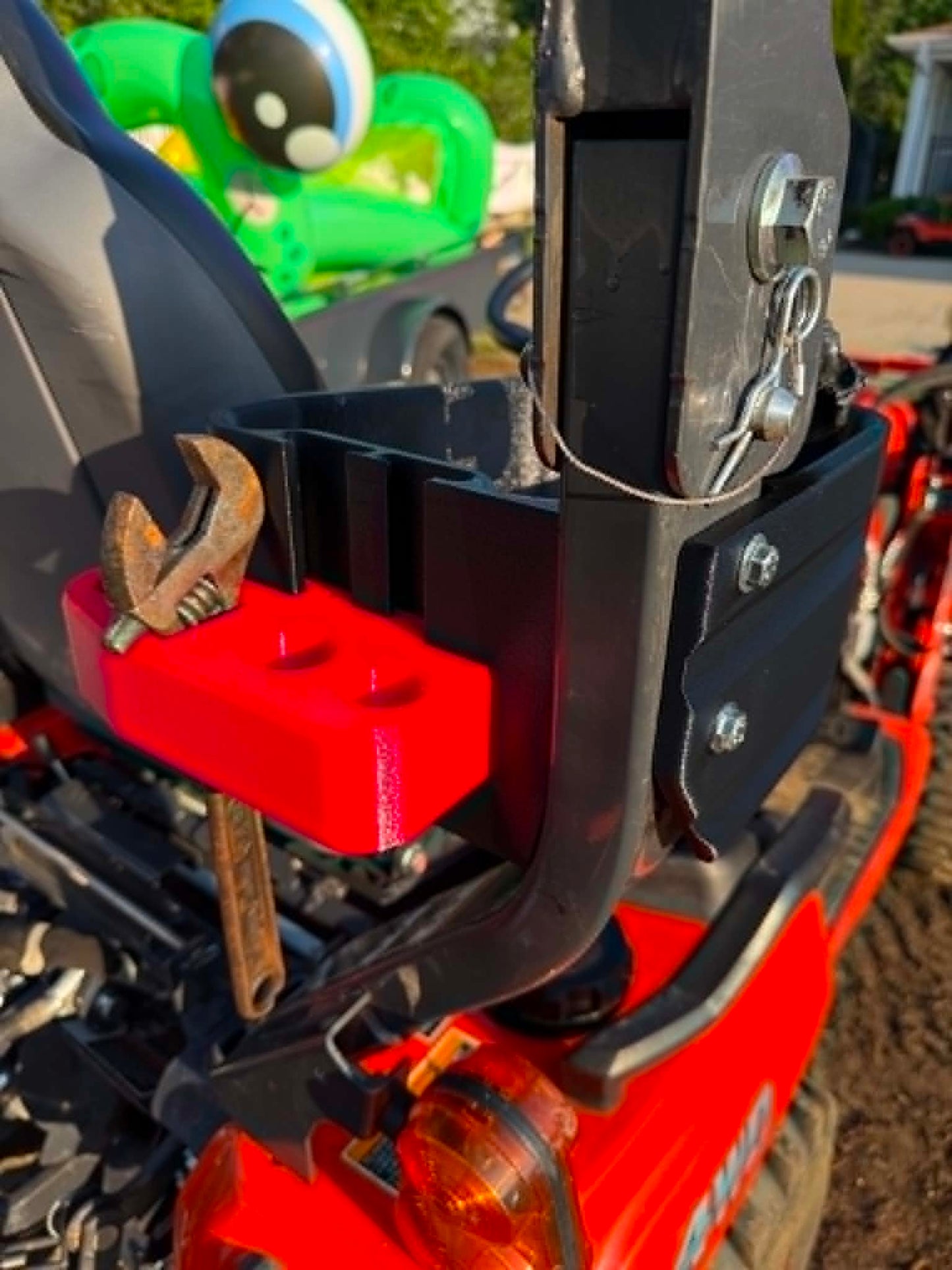 Kubota bin Accessory- tool holder rear