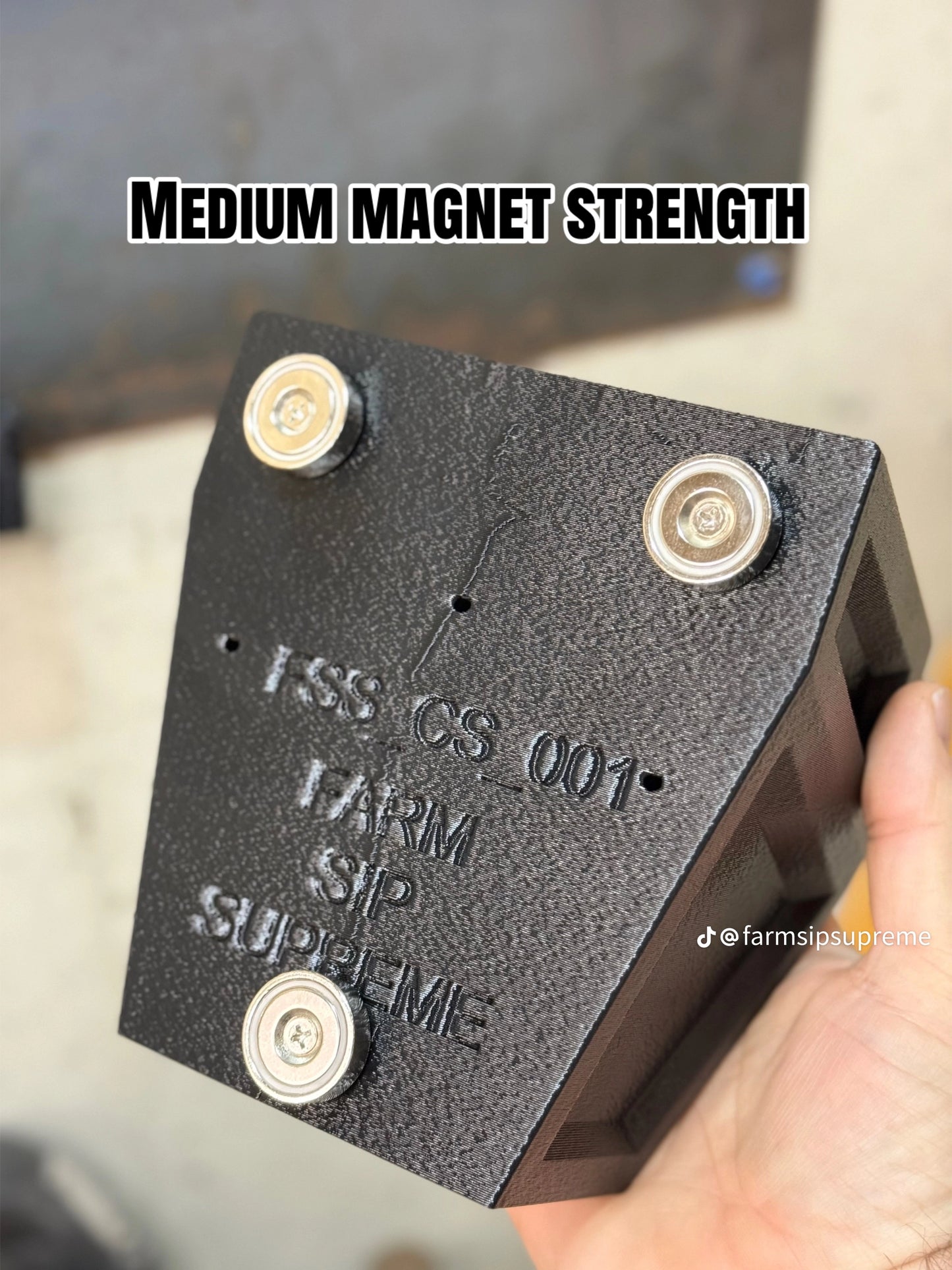 Magnetic 2 Syringe Gun Storage Box