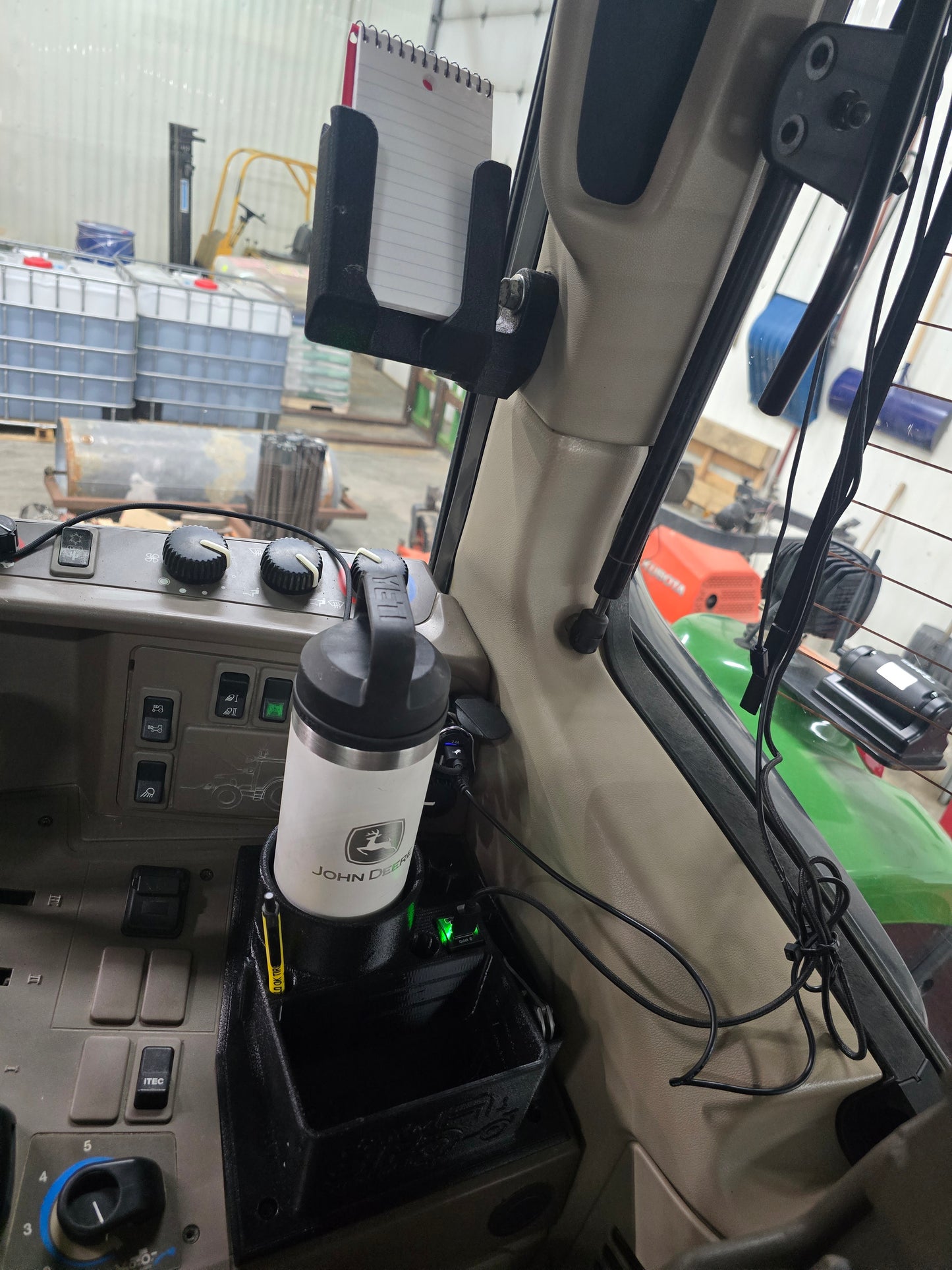 John Deere Panel Replacement Panel Cup Holder